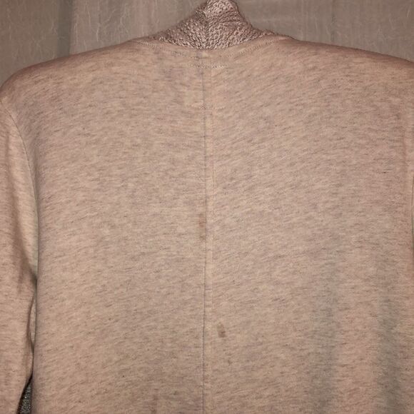 Anthropologie M Sunday Open Front Waterfall Knit Sweater Cardigan - Picture 4 of 8